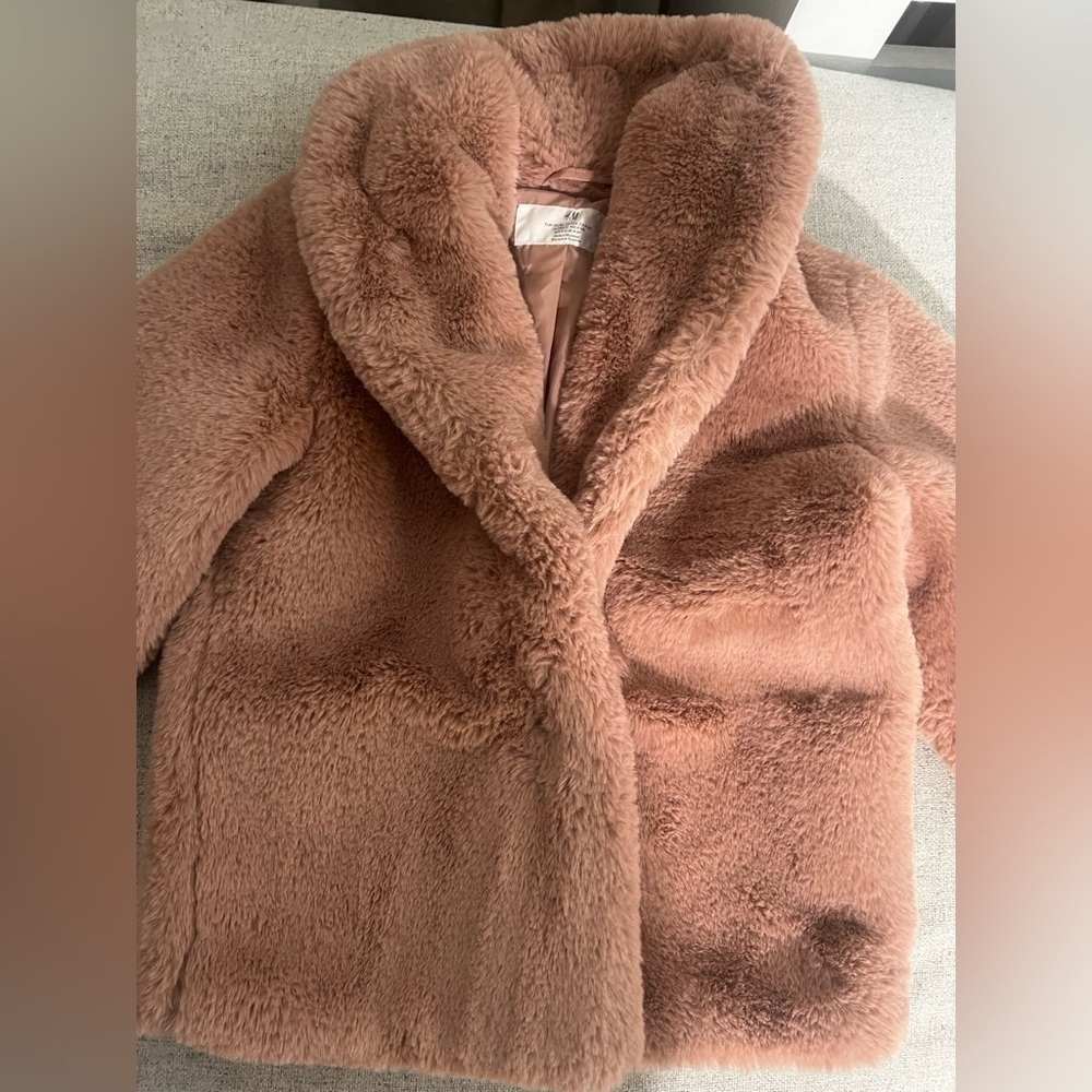 H&M SHAGGY Jacket size 5T/6 - Picture 3 of 5